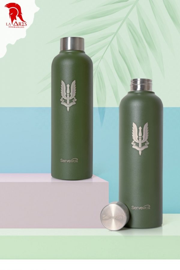 special forces logo stainless steel bottle