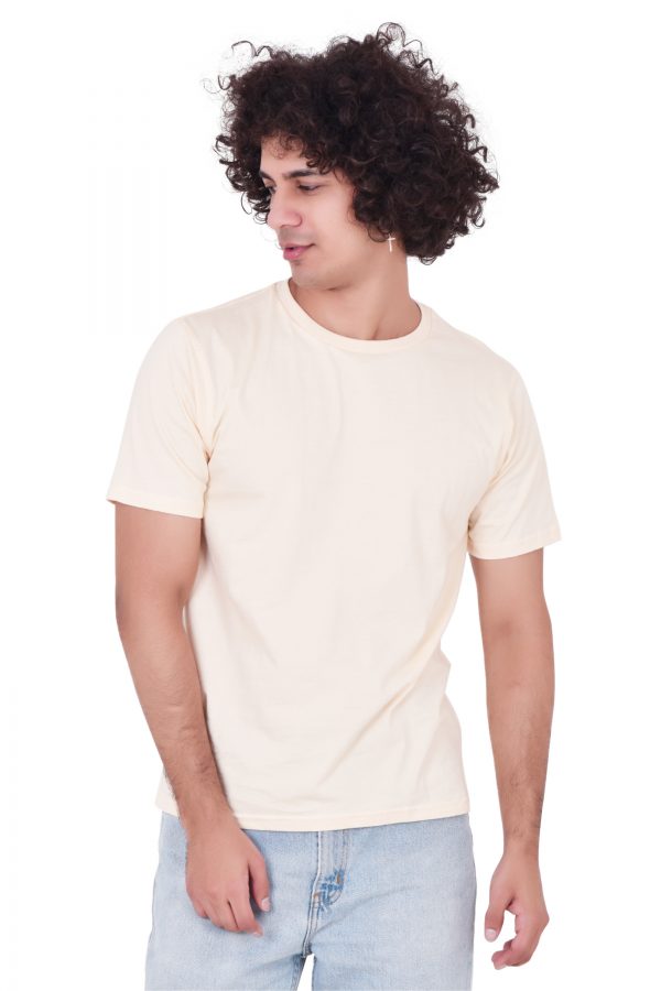 LA ARES PLAIN PEACH COLOYR TSHIRT