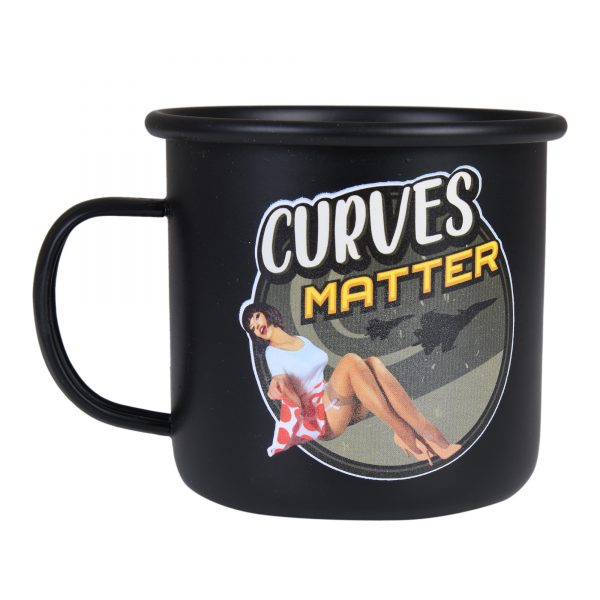 ENAMEL MUG